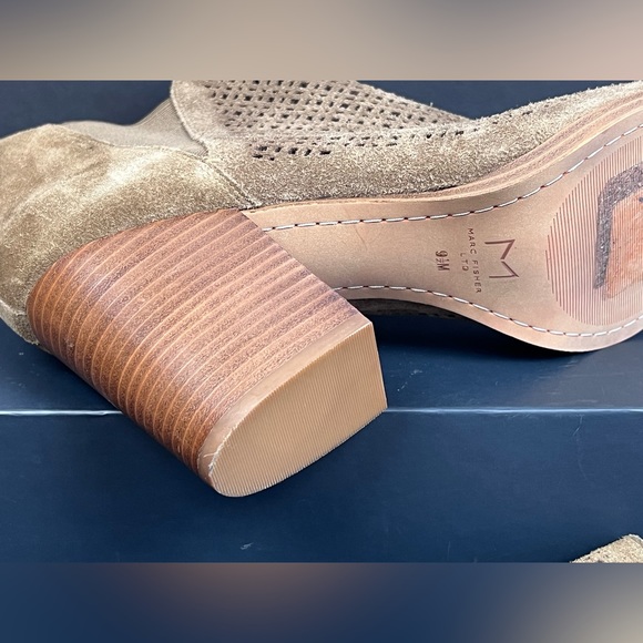 The cutest Marc Fisher suede boots, NEW!  Size 9.5 - Picture 7 of 9